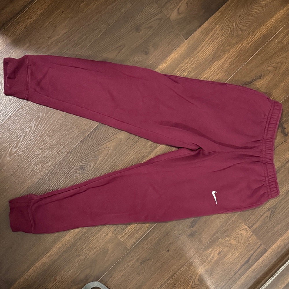 Nike Kids Burgundy Joggers